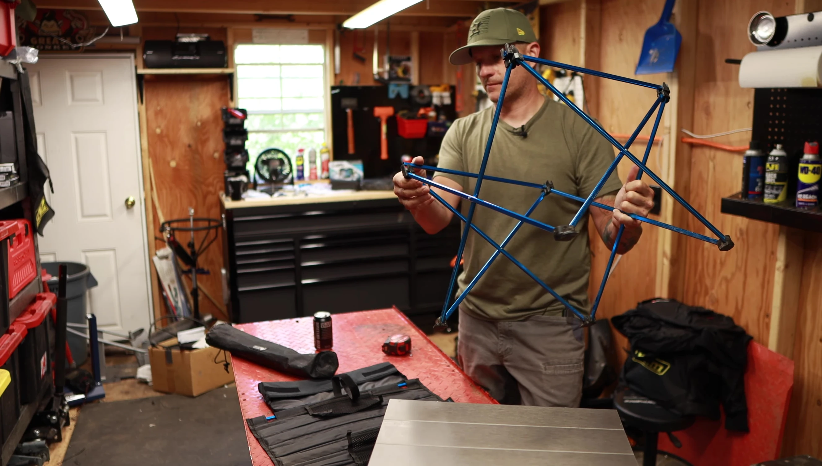 Setting up the Sierra Madre Air Table.