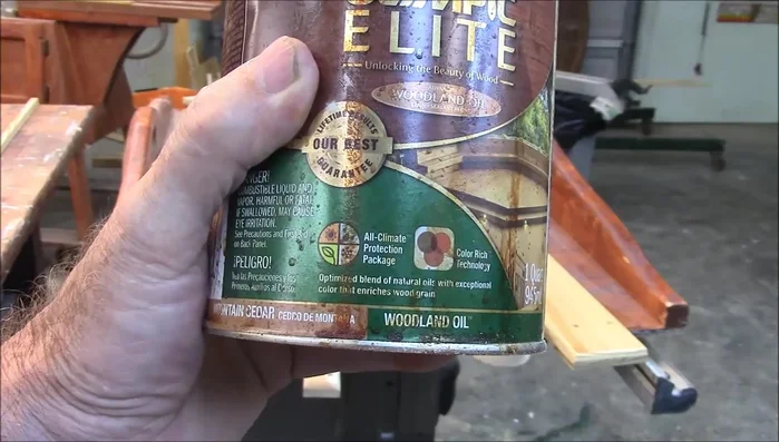 Finish the table. Apply a wood oil for protection and desired color.