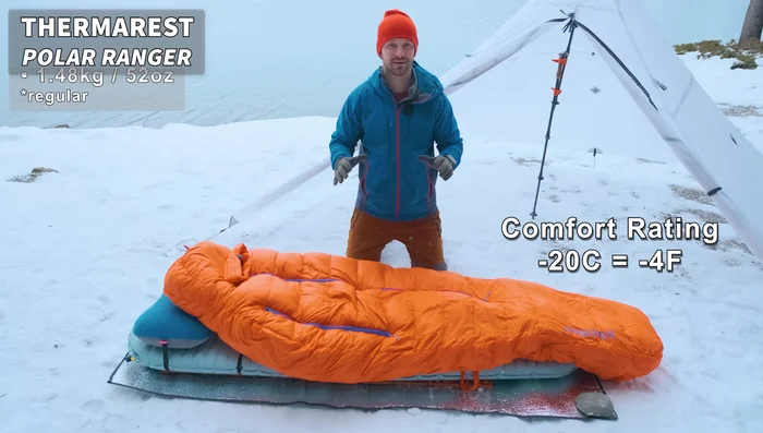 Utilize a synthetic top quilt for additional warmth and moisture management.