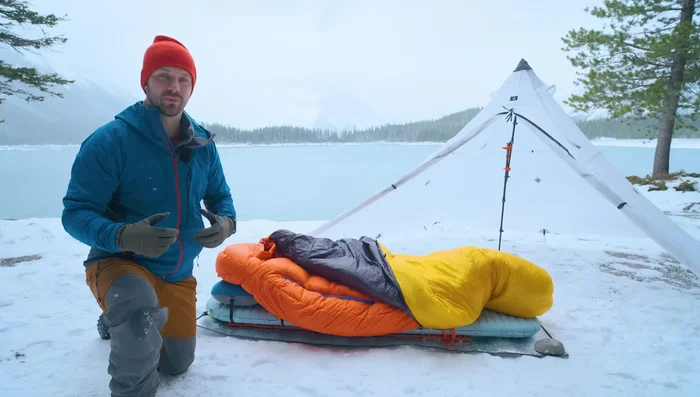 Utilize a synthetic top quilt for additional warmth and moisture management.