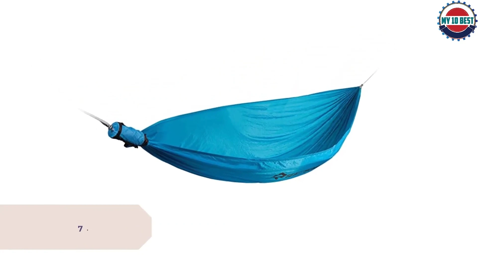 Showing the compact packability of the Sea to Summit Pro Hammock