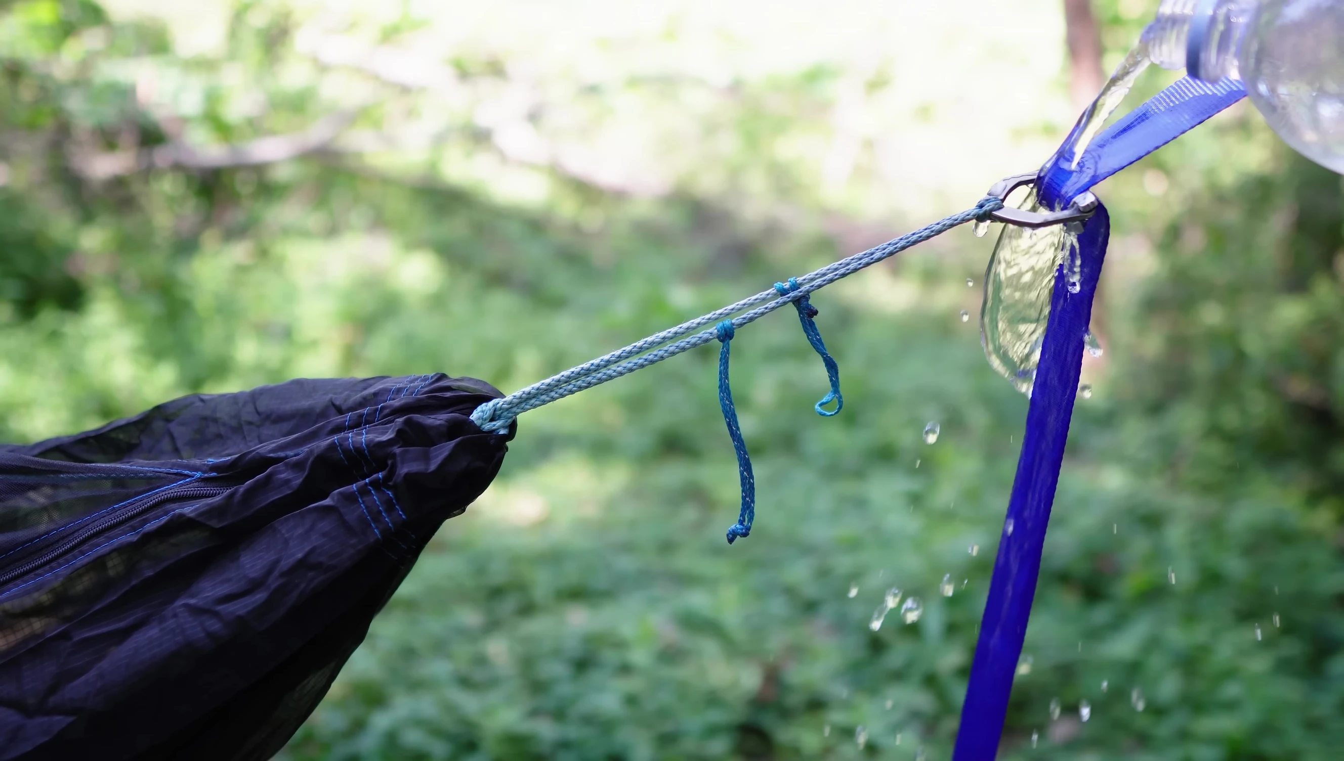 Example of a simple drip line setup