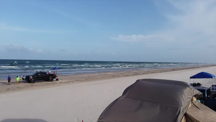 Transport the box to the campsite.