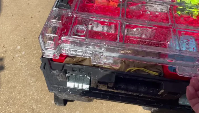 Use and enjoy the organized storage throughout your camping trip!