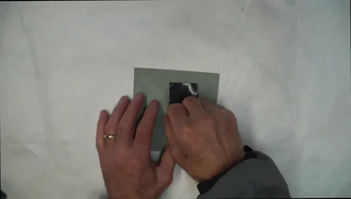 If necessary, apply a small amount of silicone to any frayed edges after tape removal.