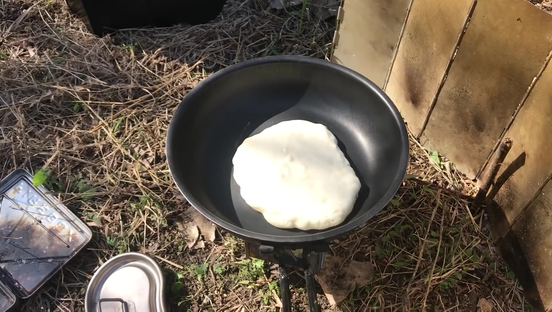 Pancakes ready to eat.