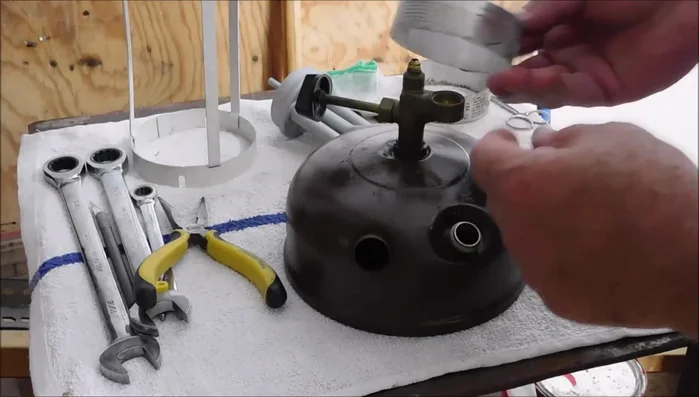 Reassemble the lantern: Carefully place the generator back in, ensuring all components are properly aligned and seated.