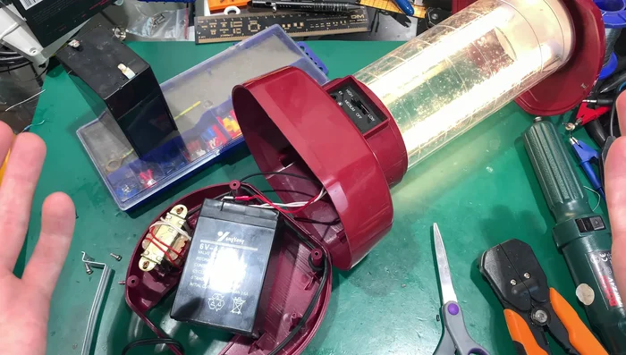 Connect the lantern to a power source to verify charging voltage and functionality.