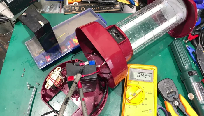 Connect the lantern to a power source to verify charging voltage and functionality.