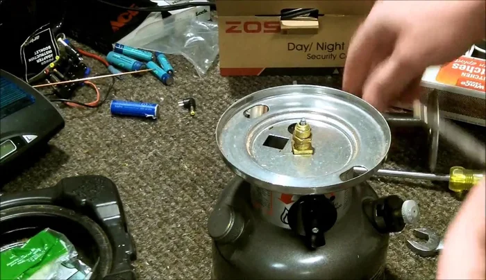 Inspect the gas generator for clogs or obstructions.