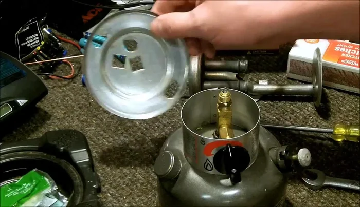 Clean any debris from the leaking areas.