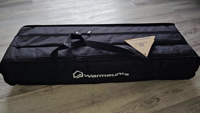 Carefully open the package. The manufacturer's box is thin, so avoid using excessive force with a knife.
