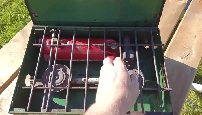 Put the grill back in and use the wind blockers if needed.