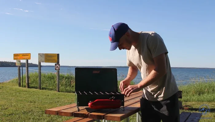 Put the grill back in and use the wind blockers if needed.