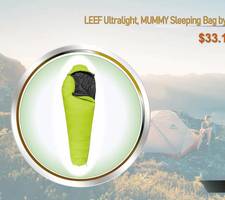 TETON Sports LEEF Ultralight Mummy Sleeping Bag Review: Lightweight & Warm?