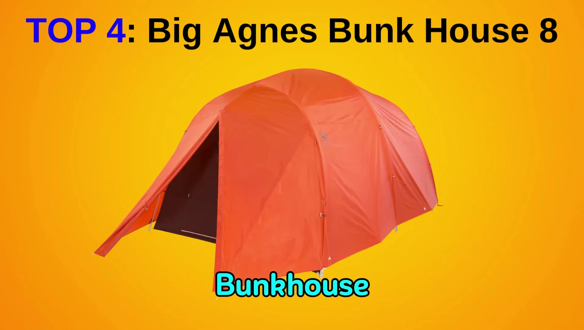 Big Agnes Bunk House 8 shown