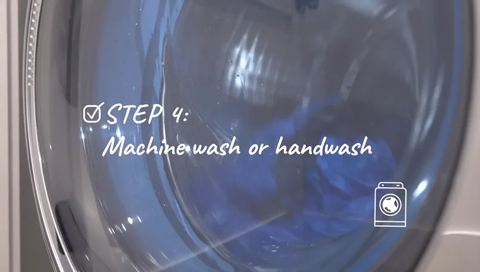 Wash with cold water on a gentle cycle.