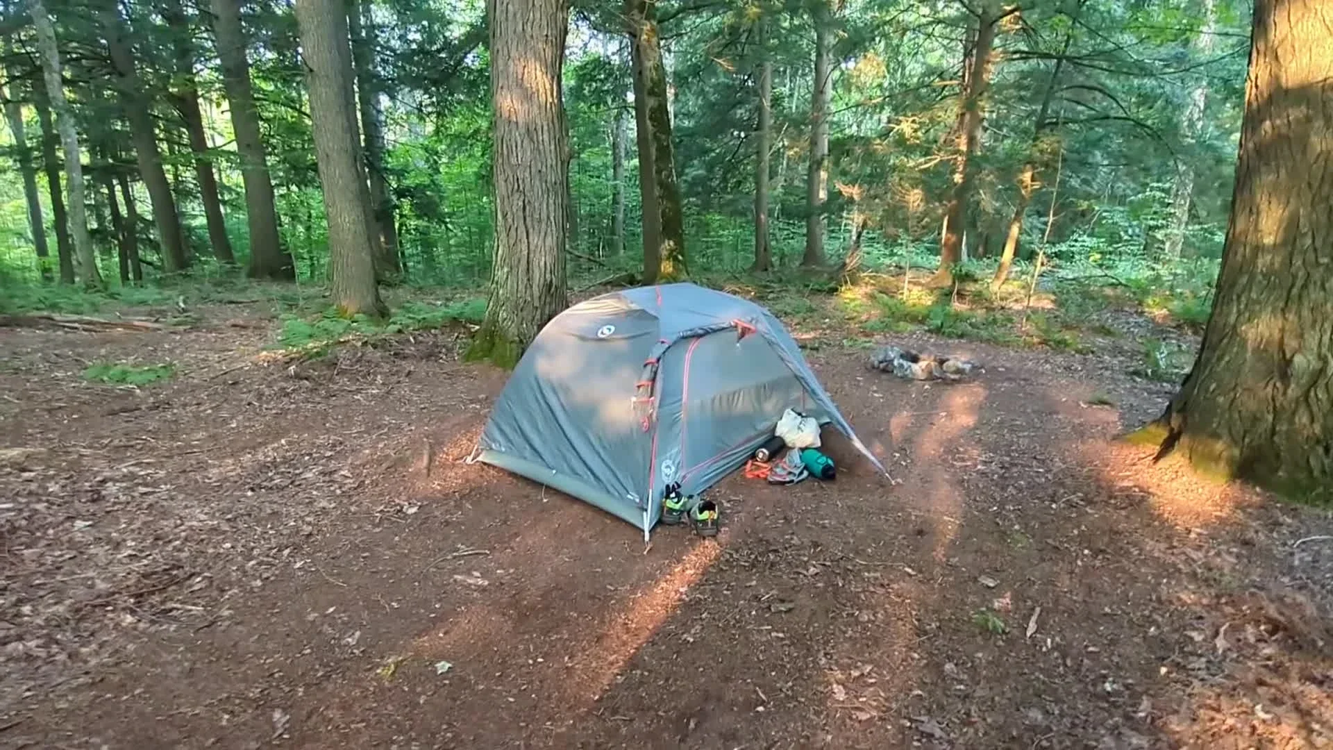 The reviewer in a scenic location in the Upper Peninsula of Michigan.