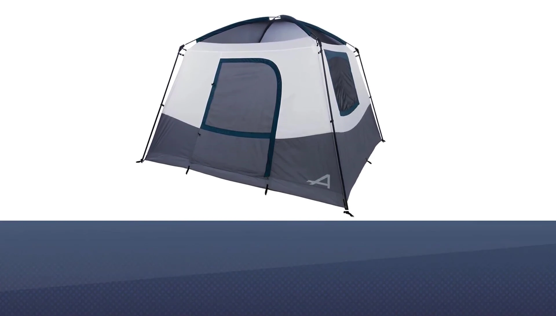 Shot highlighting the tent's interior space