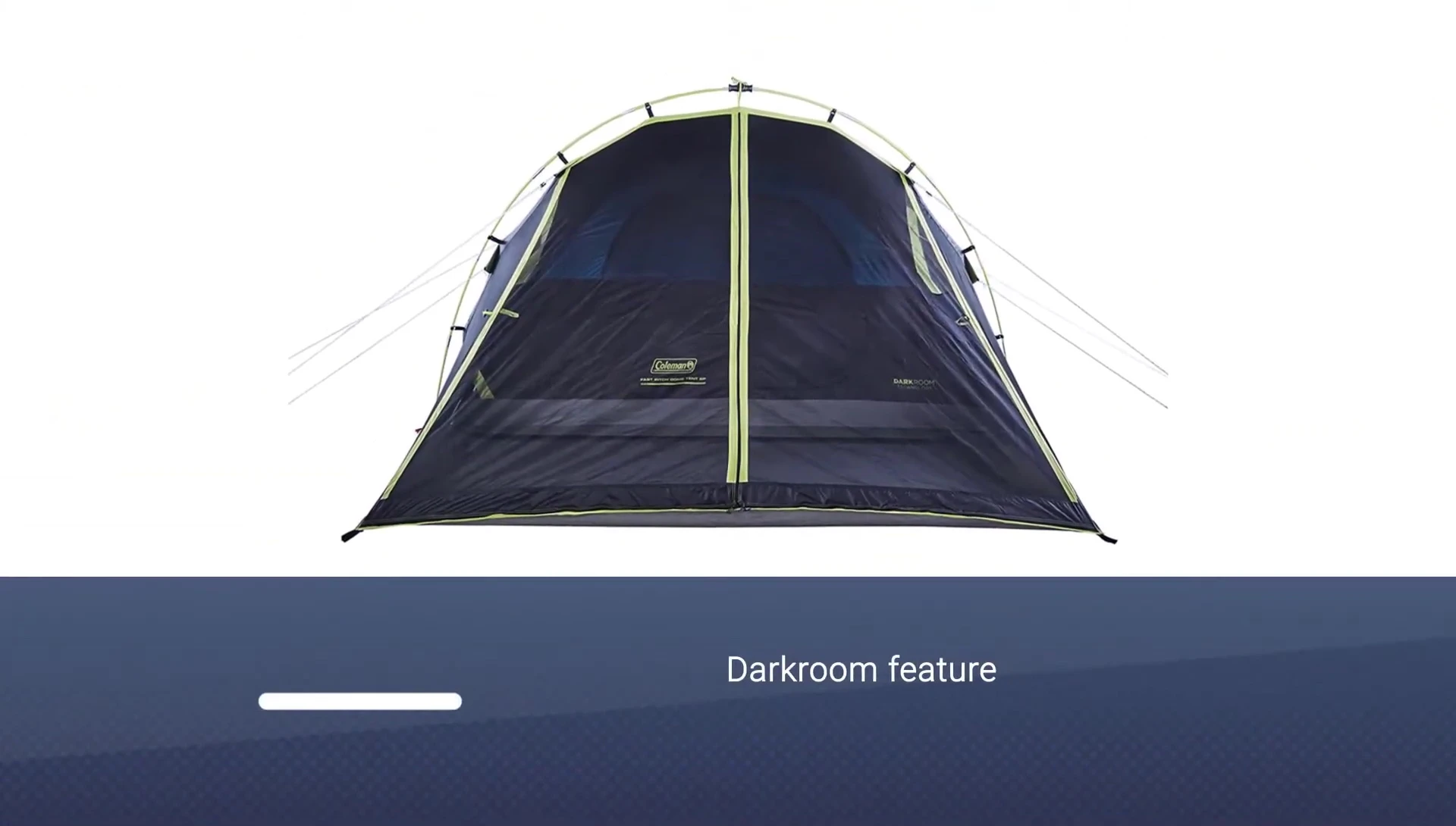 Interior shot highlighting the darkroom feature