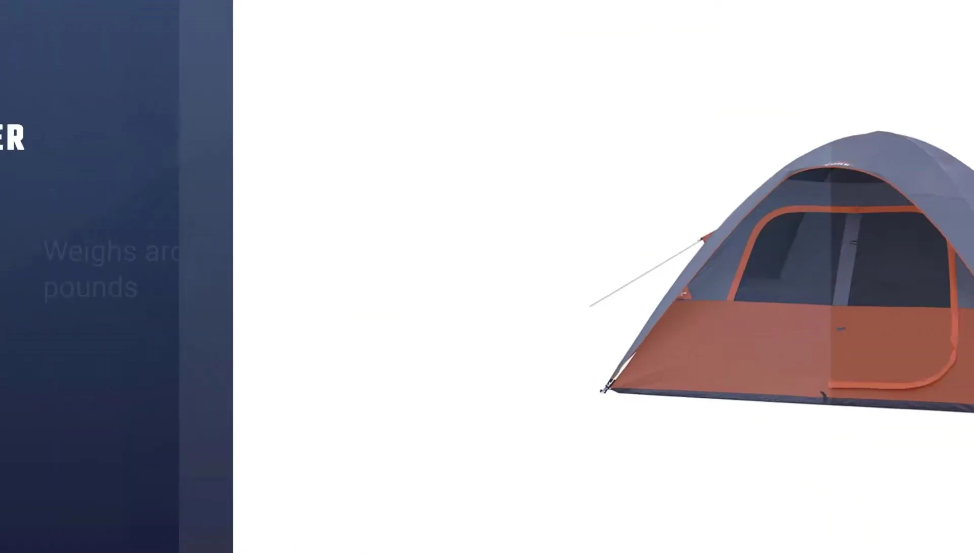 Core 6-Person Dome Tent overview