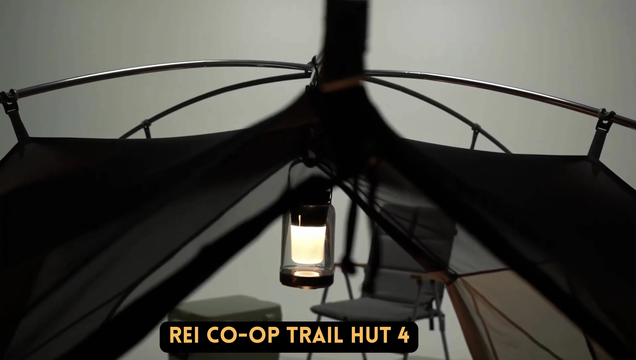 Interior of the REI Co-op Trail Hut 4