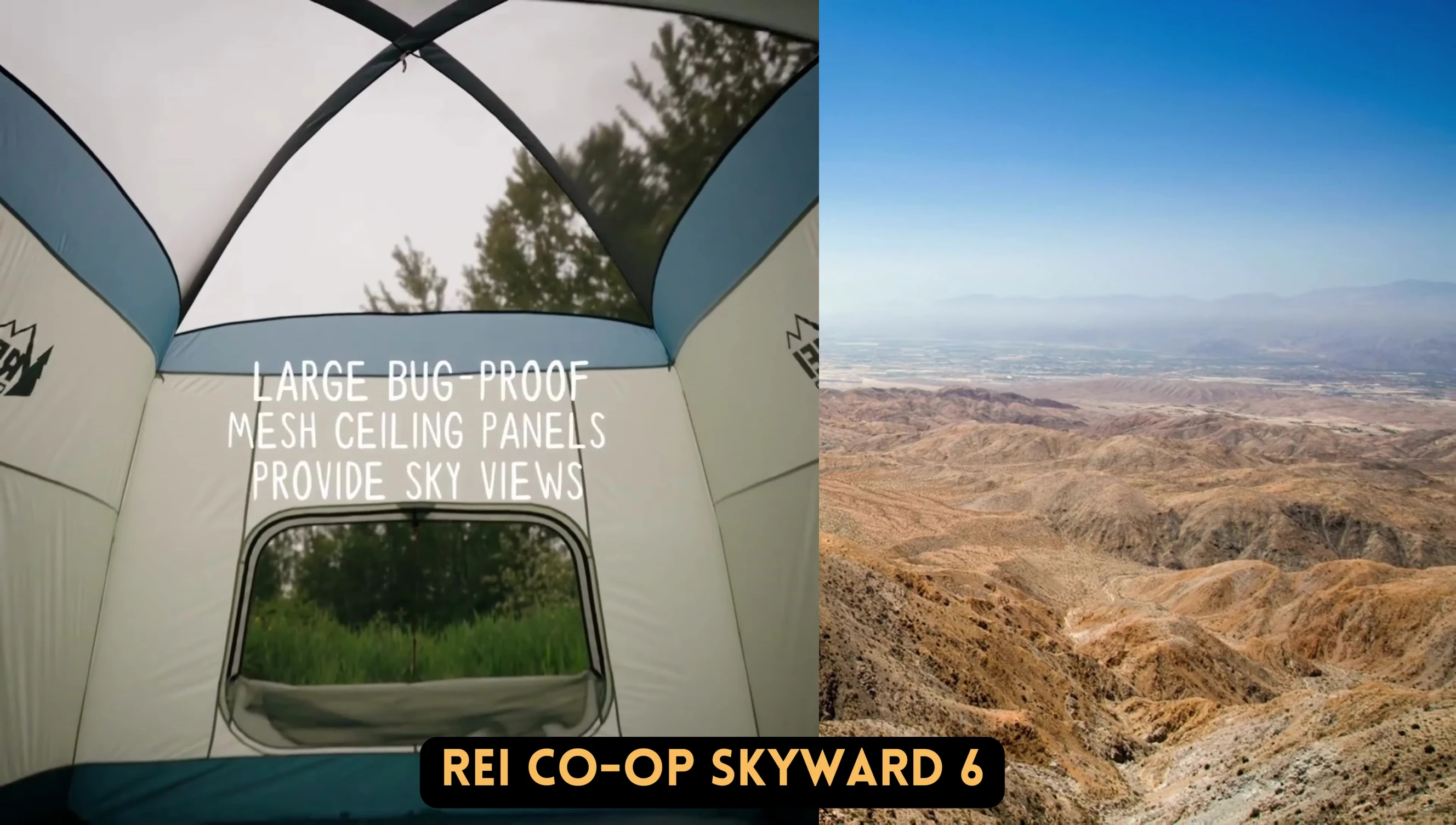 REI Co-op Skyward 6 interior shot