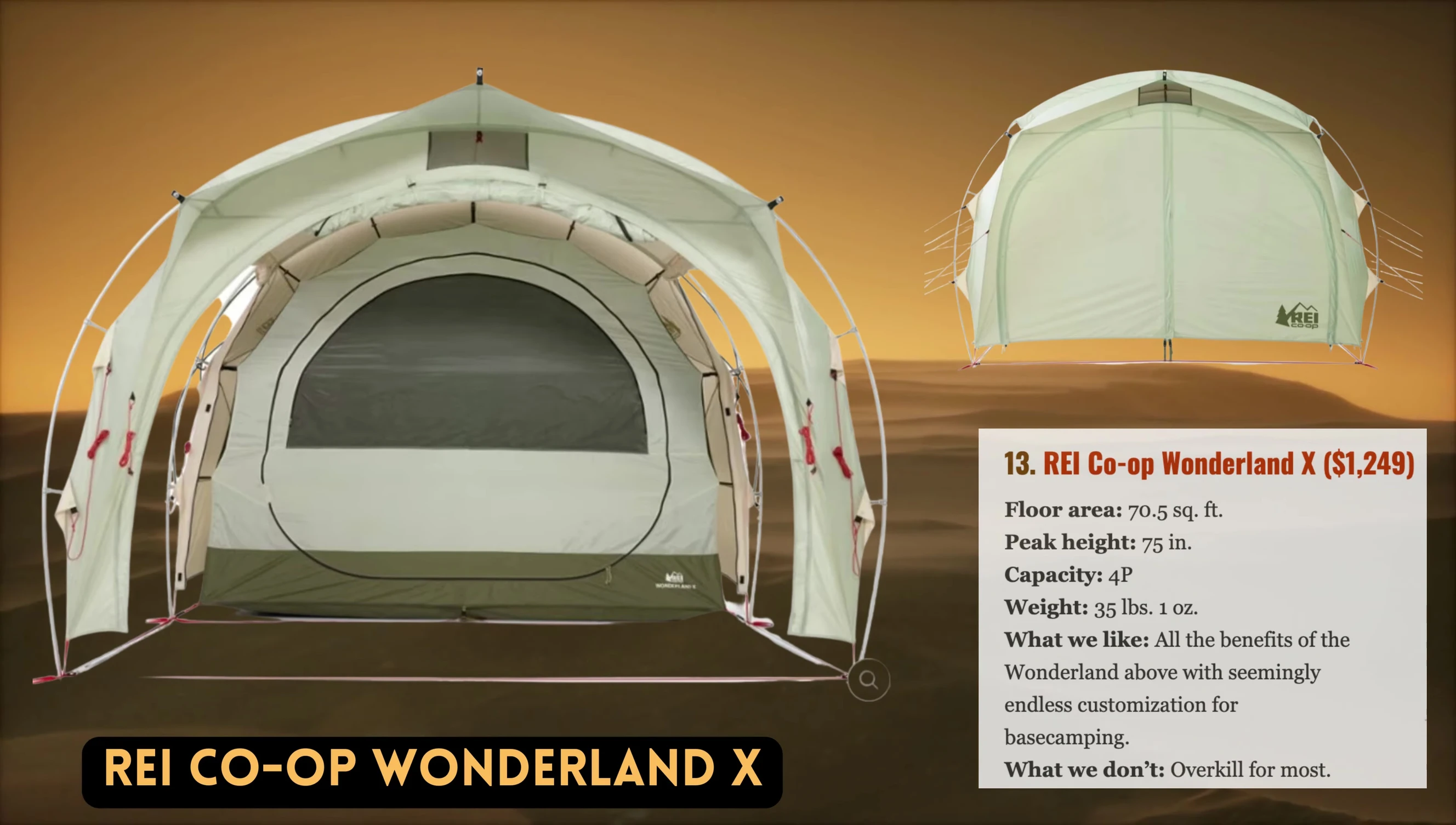 Close up of the REI Co-op Wonderland X emphasizing design details