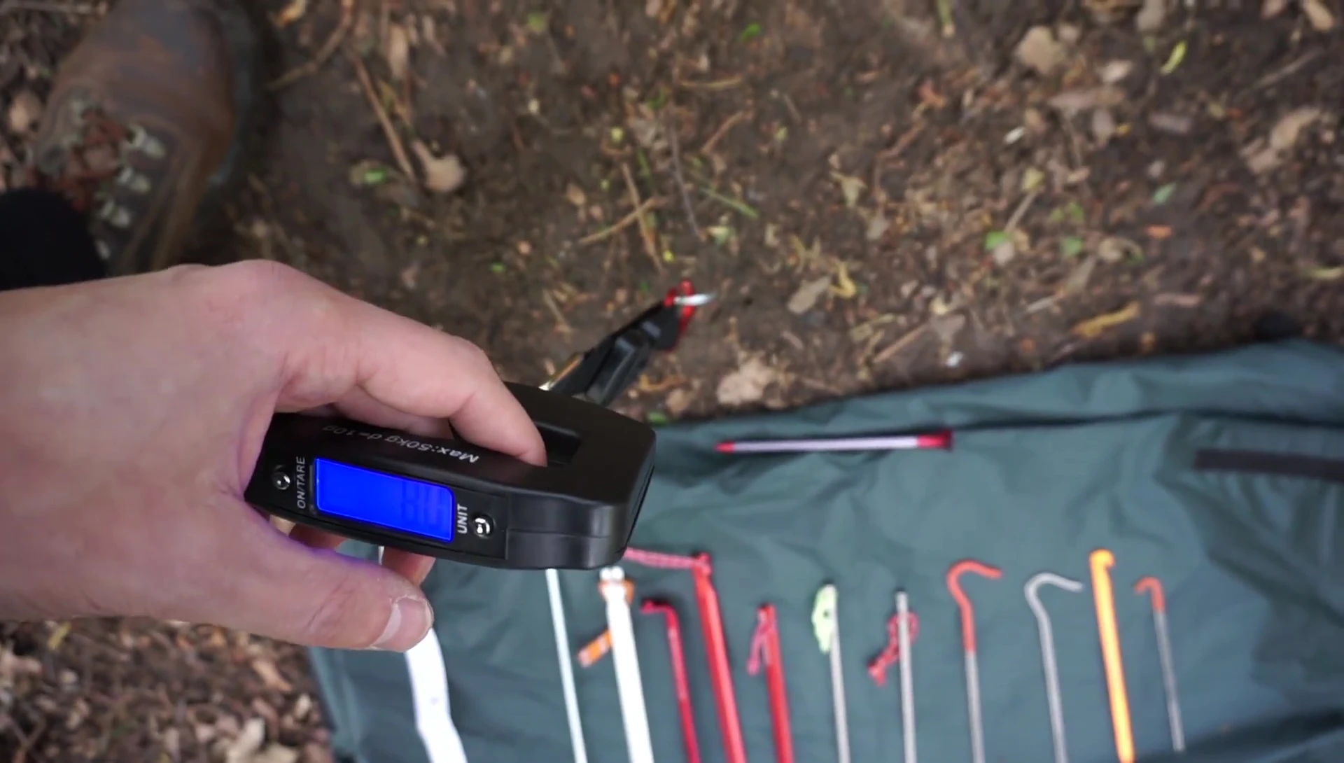 Pull test of heavy-duty peg