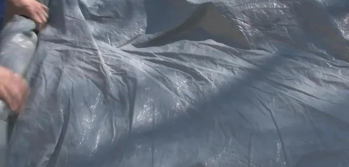 Pack away the completely dry tent and equipment in a cool, dry place.