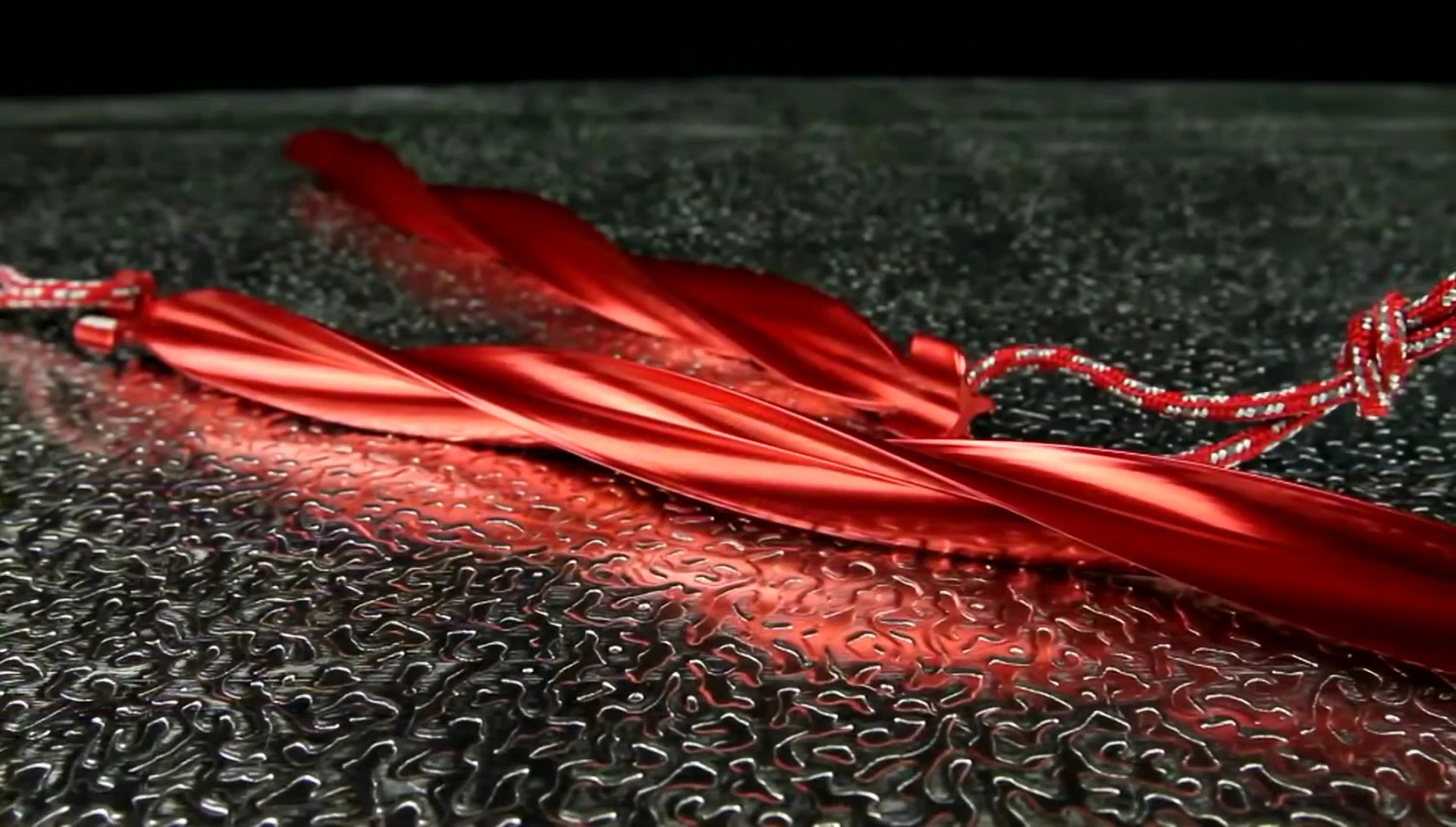 Illustrating the length and spiral design of the Cyclone stake.