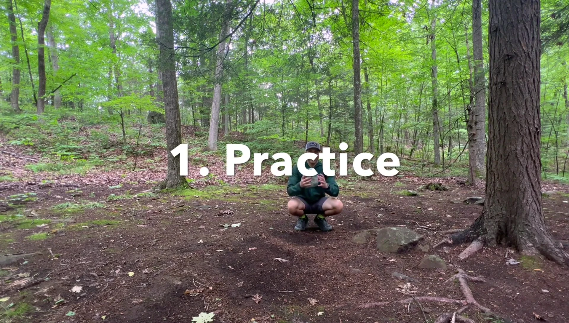 Emphasis on practicing tarp setup before the actual trip.