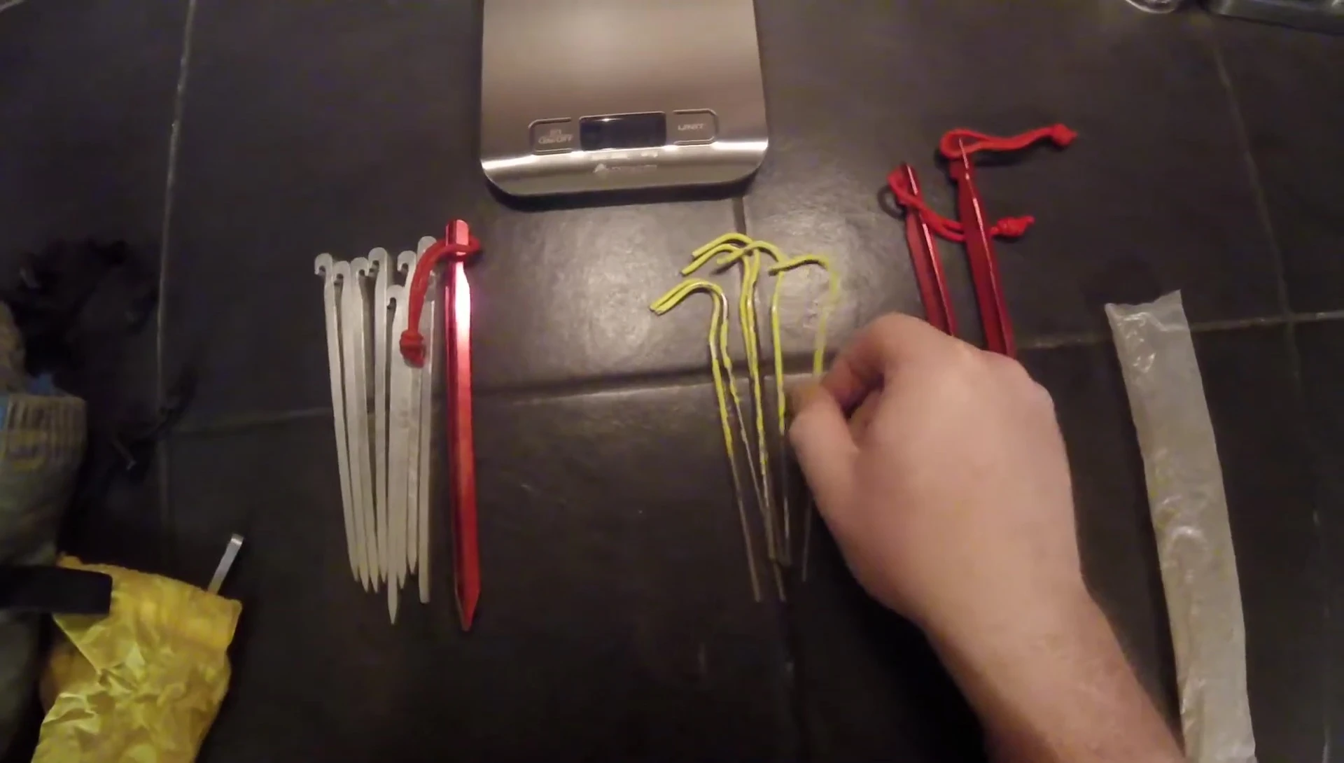 Titanium wire stakes