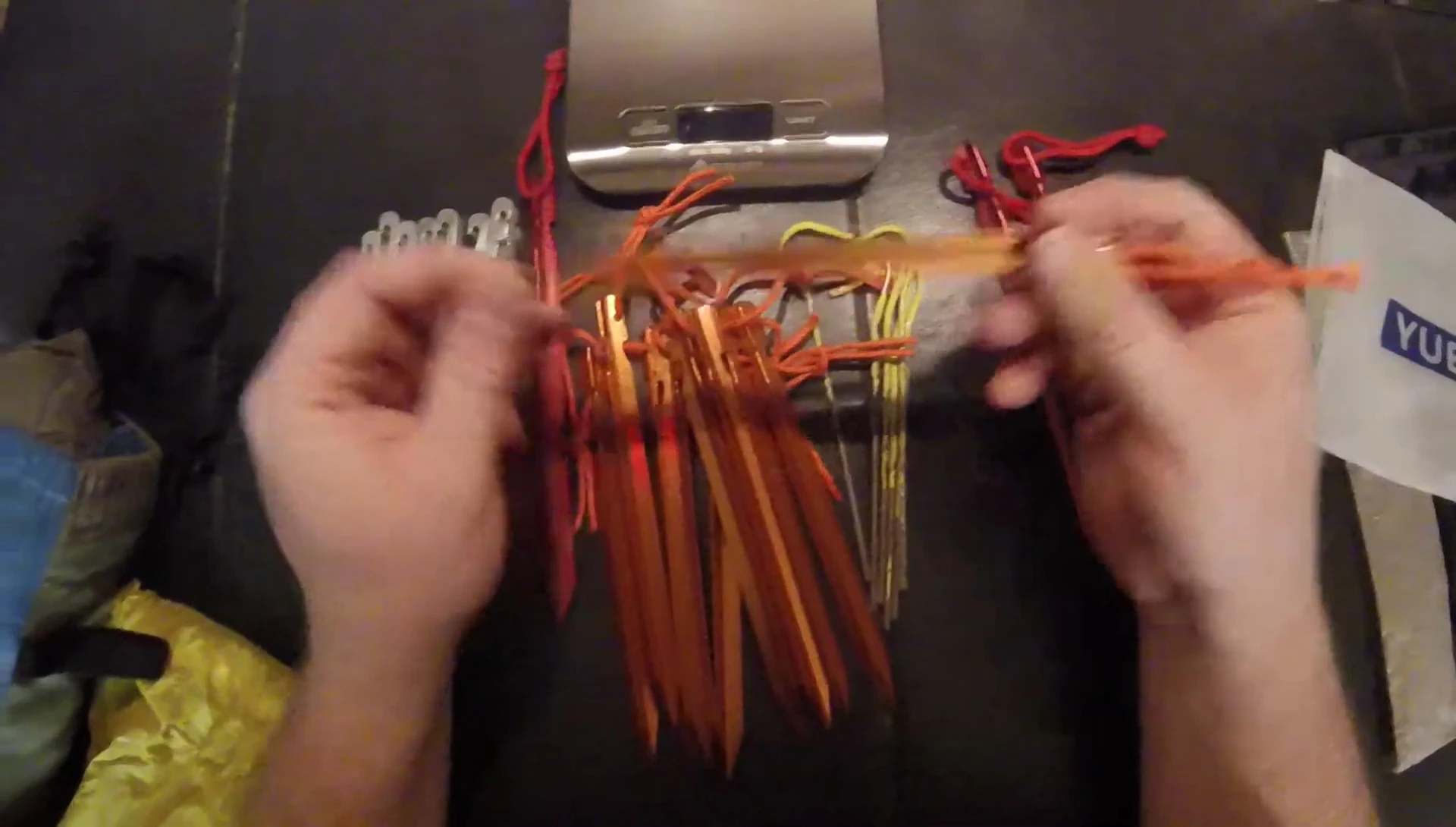 A bundle of inexpensive stakes