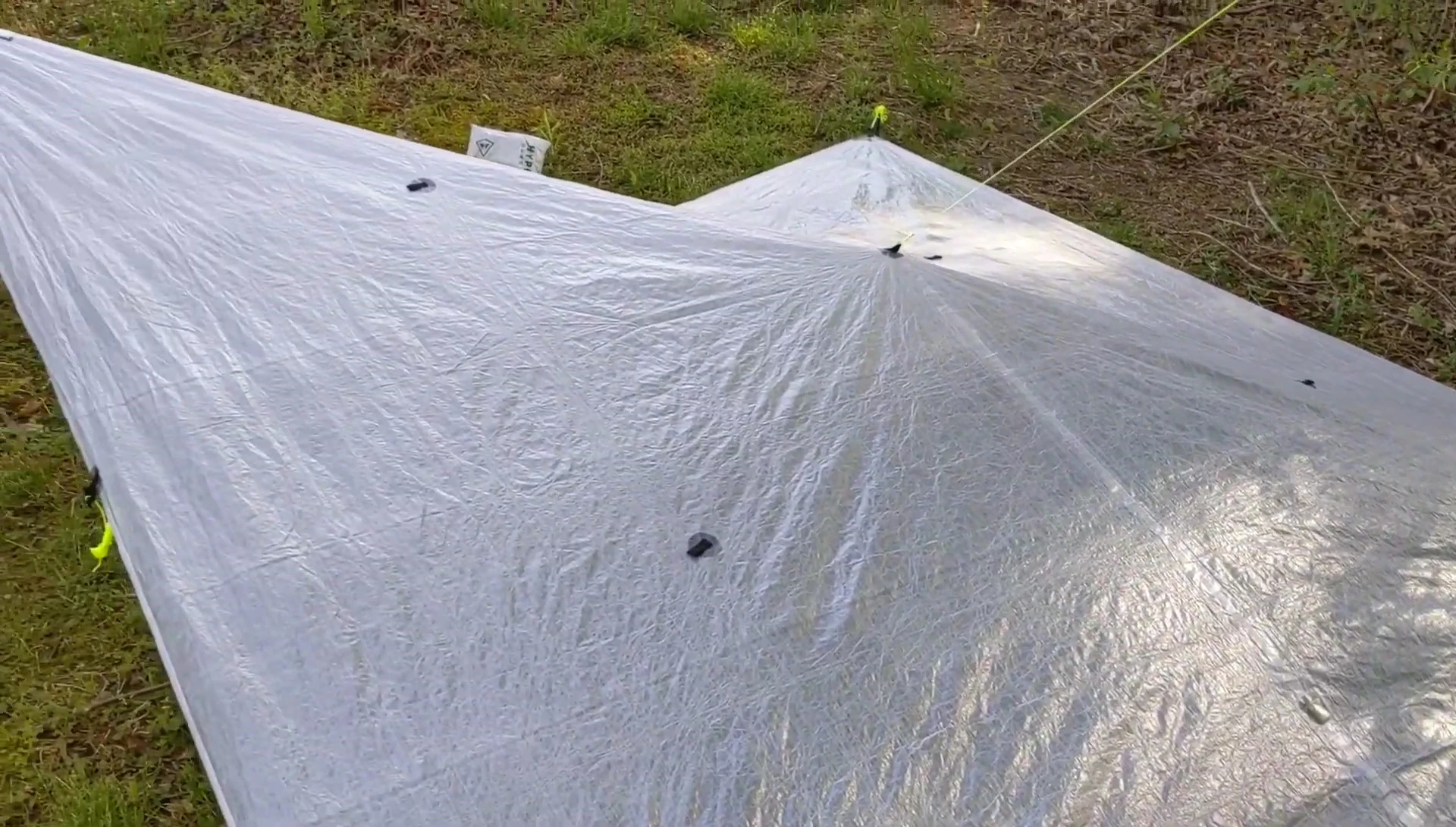 Final shot of the tarp