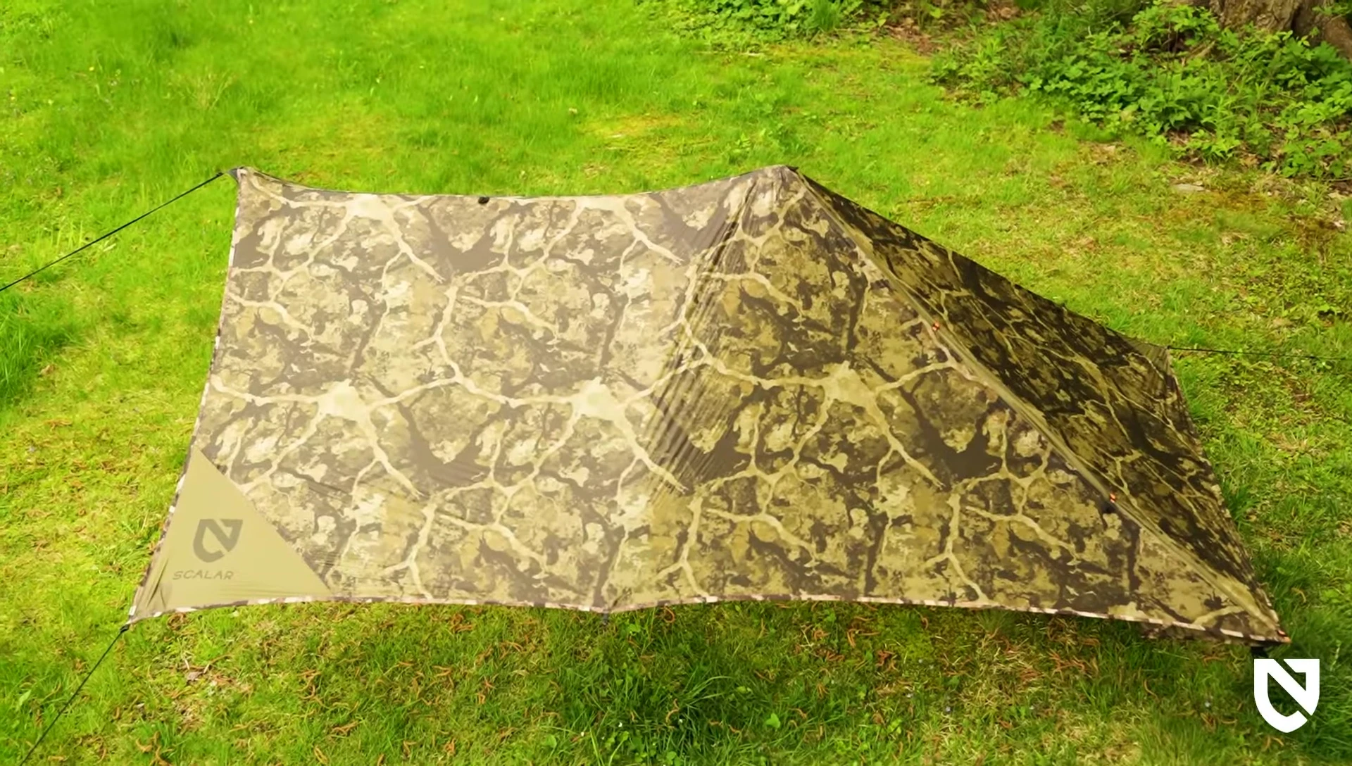 Diagram showing different configurations of the NEMO Scalar Camp Tarp