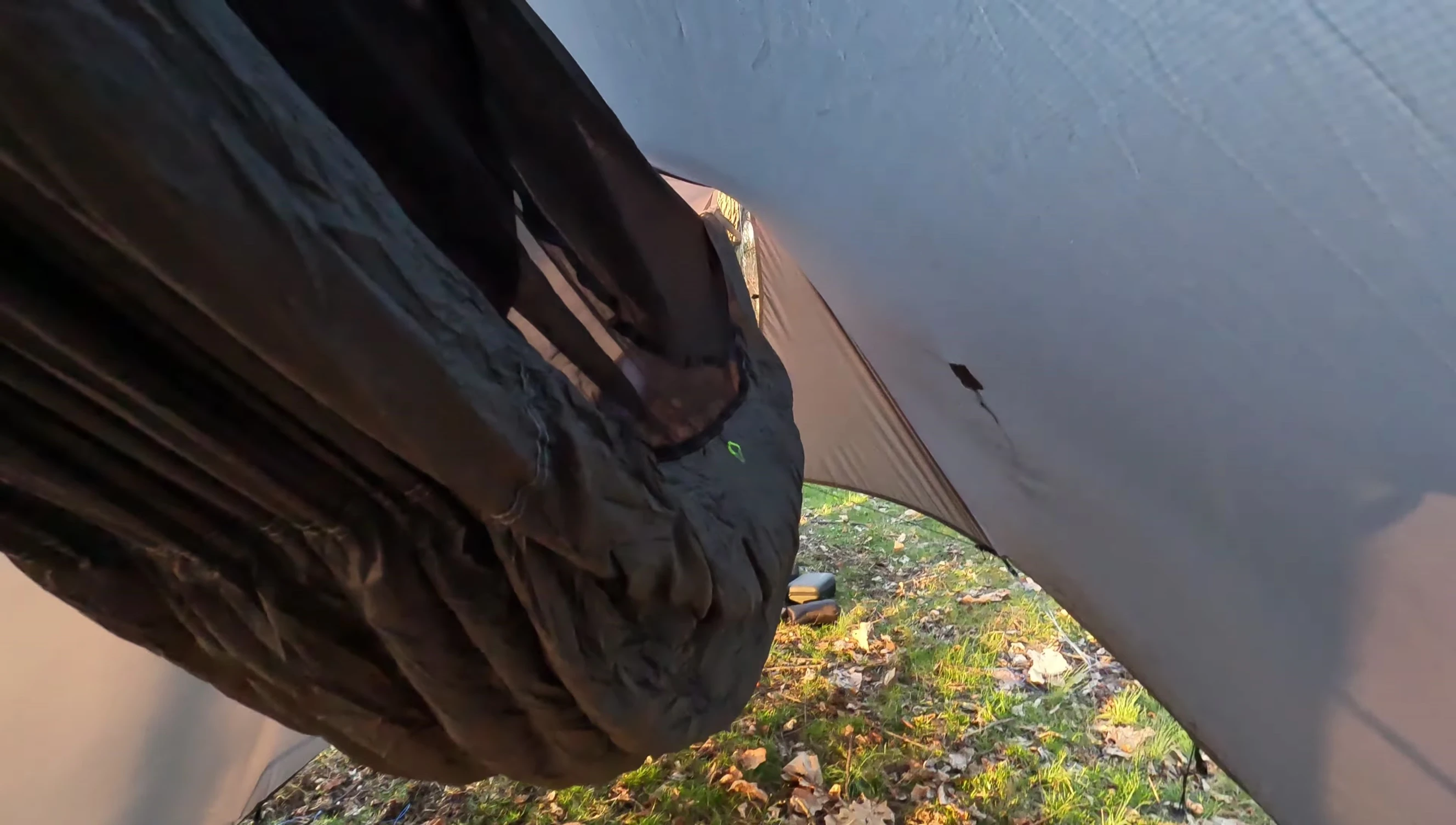 Interior shot of the shelter showing ample space.