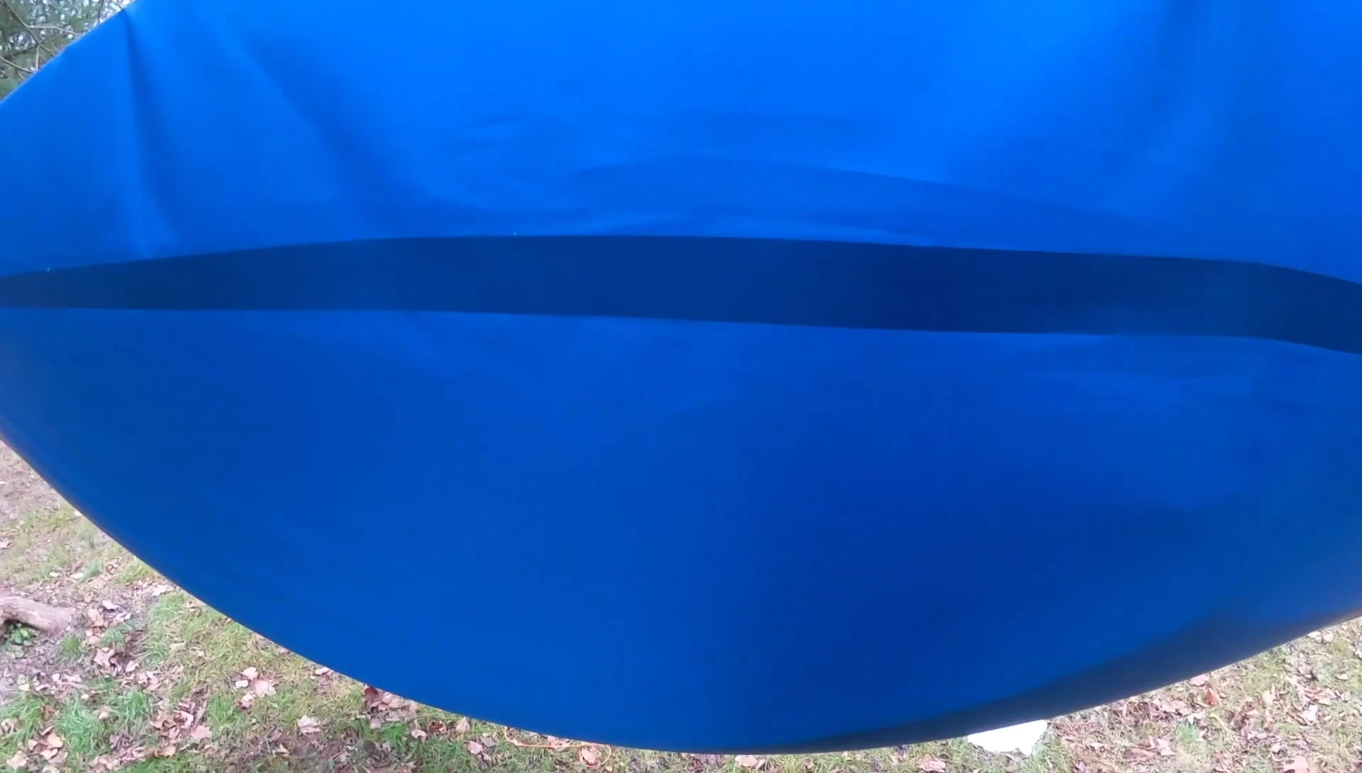 Tarp still in good condition after 36 days