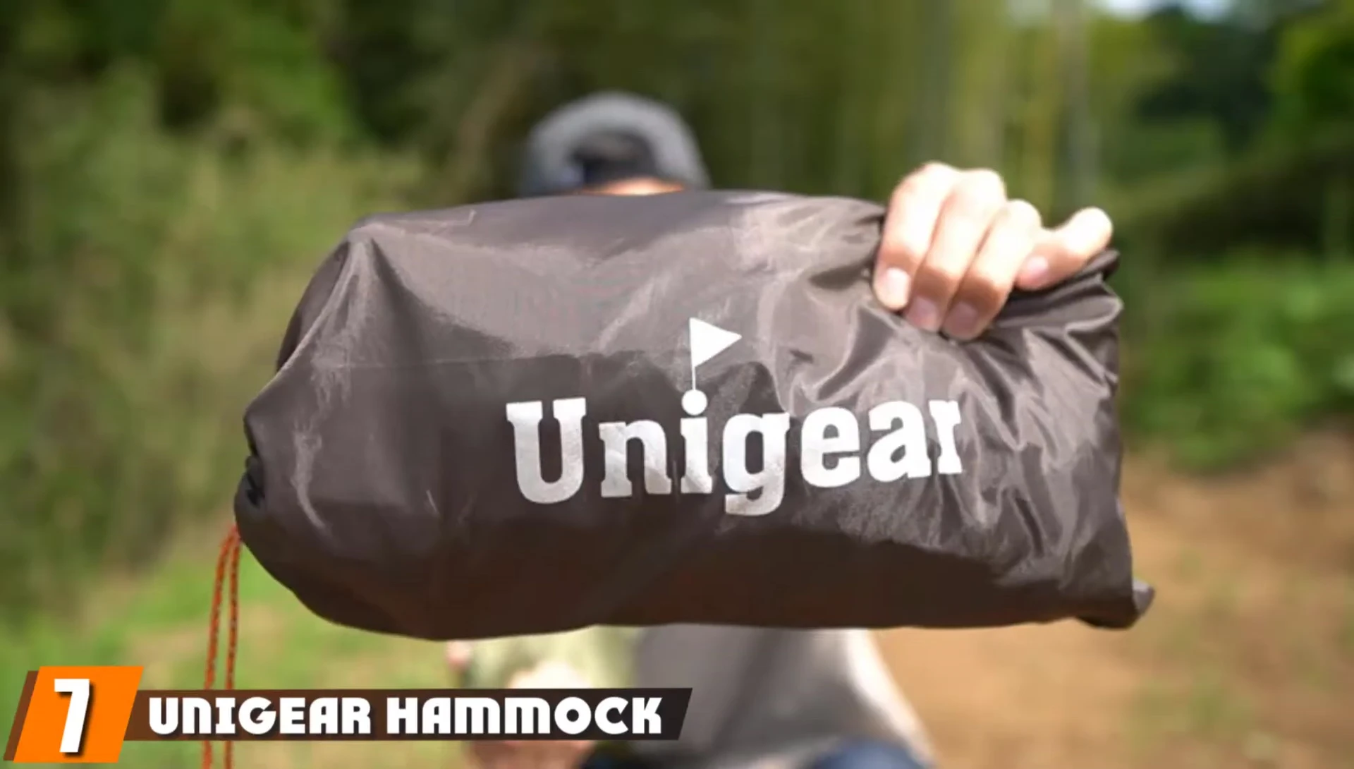 The Unigear Hammock Tarp showcased