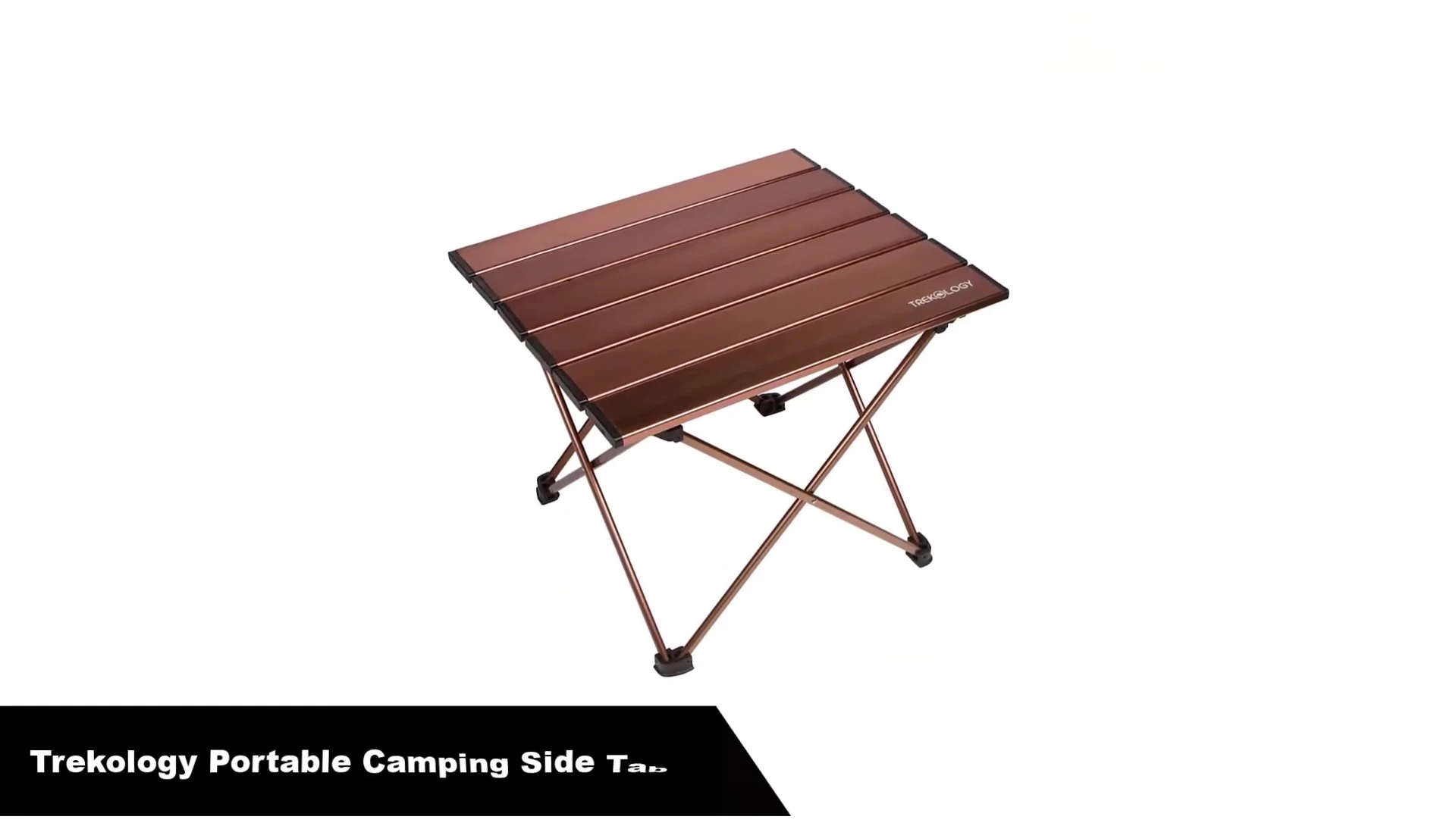 The Trichology table shown in a camping setting