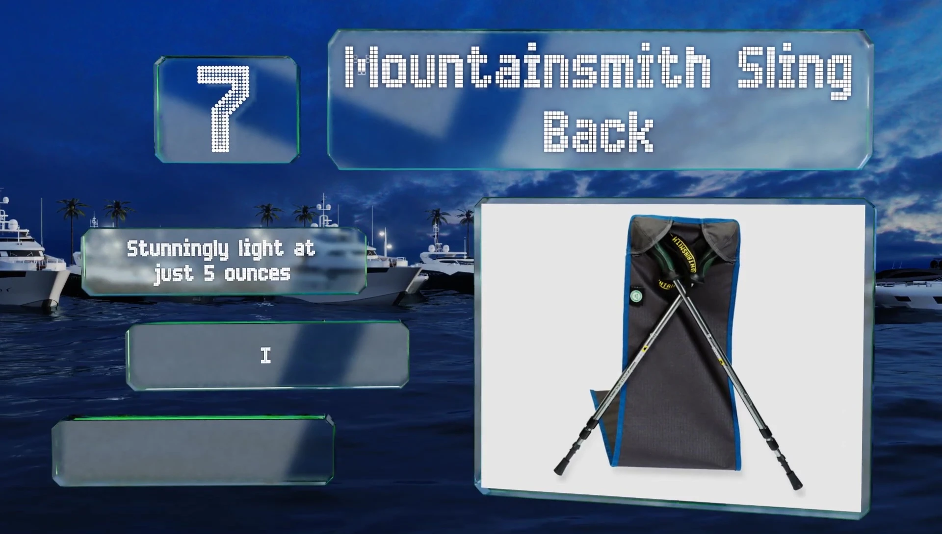 Mountainsmith Slingback Chair packed
