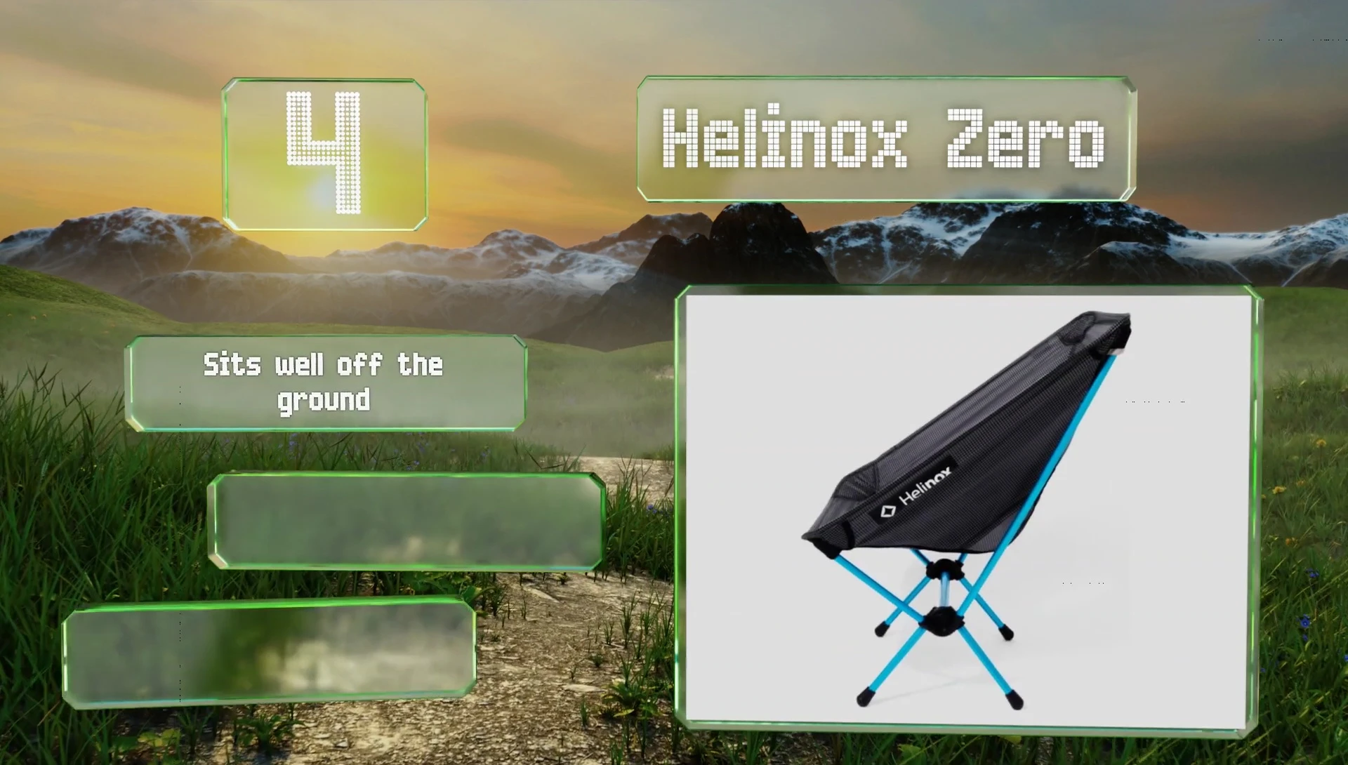 Helinox Chair Zero packed
