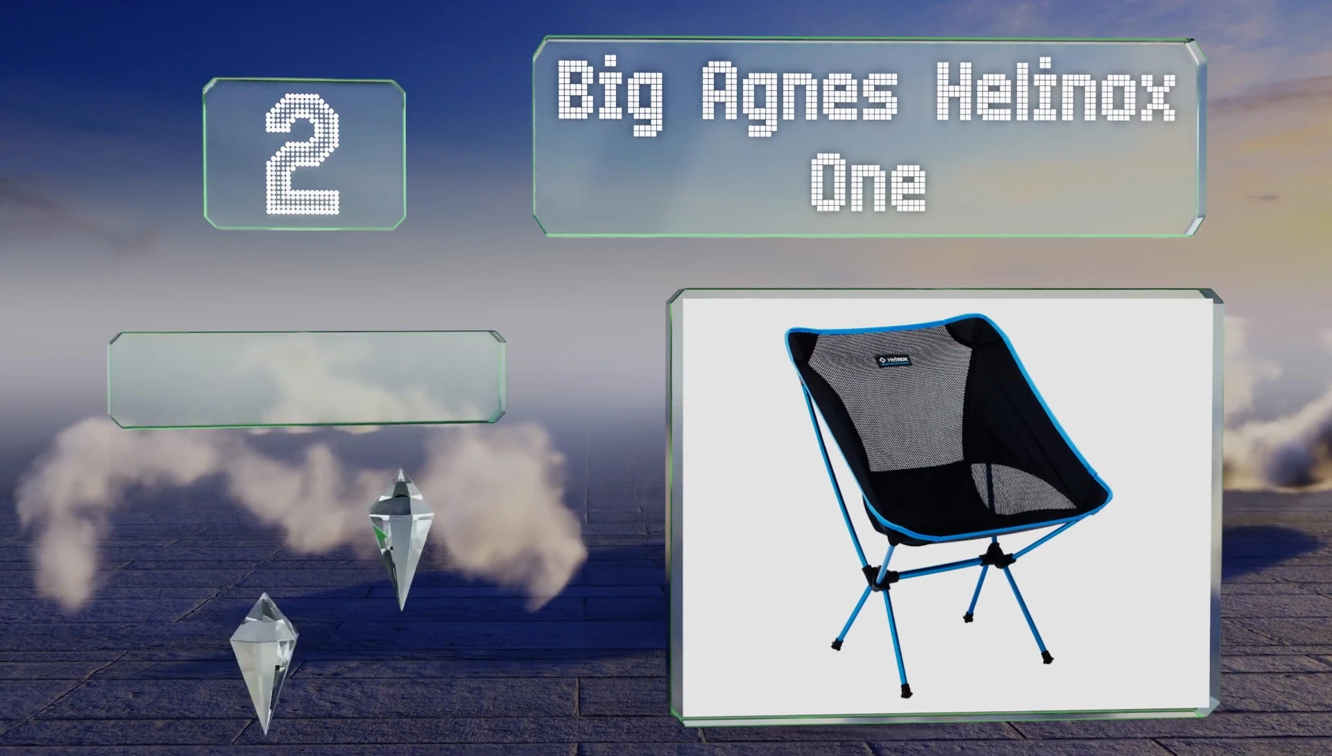 Person sitting in Big Agnes Dahli Lux Chair