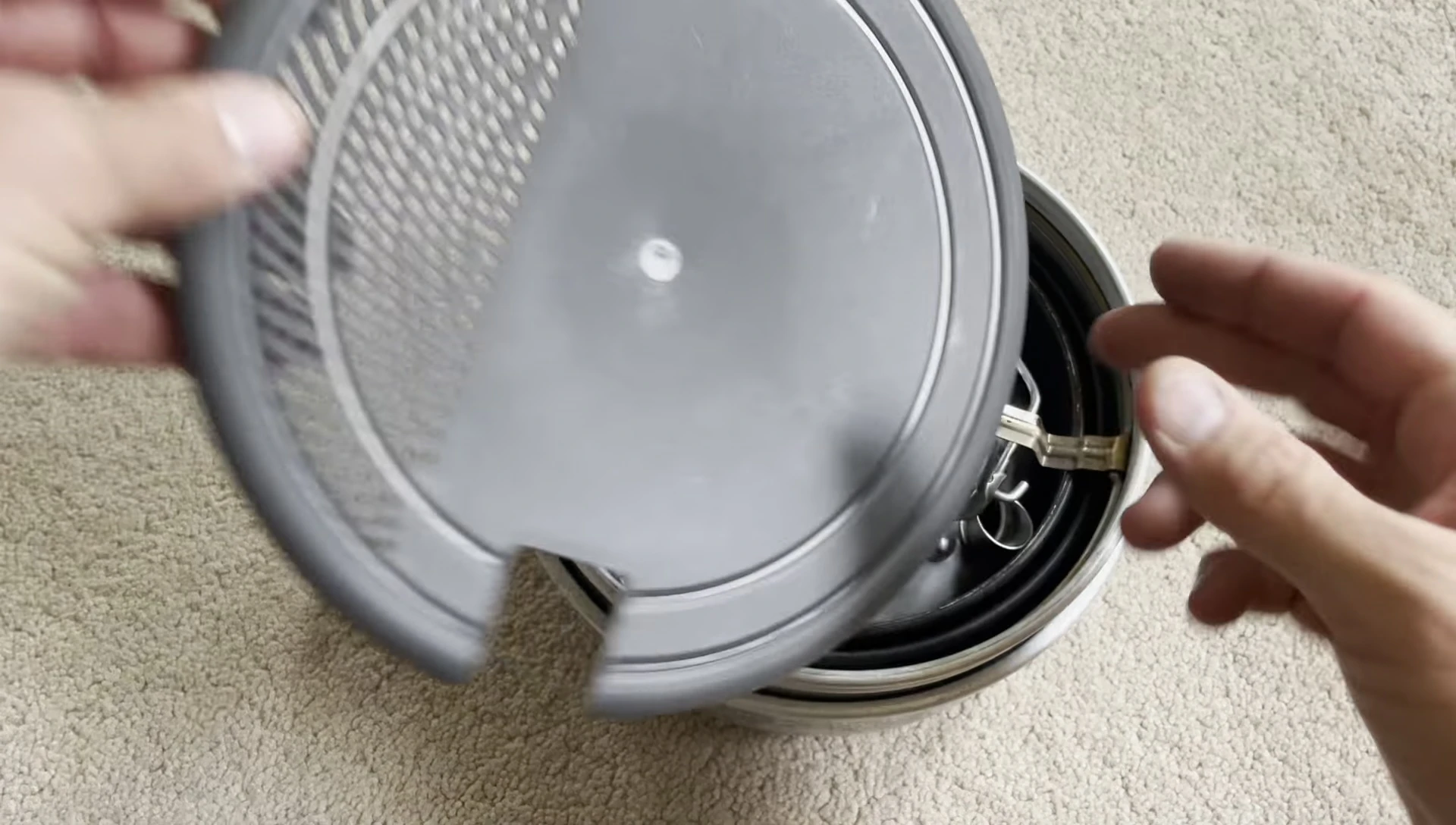 The multi-use lid.