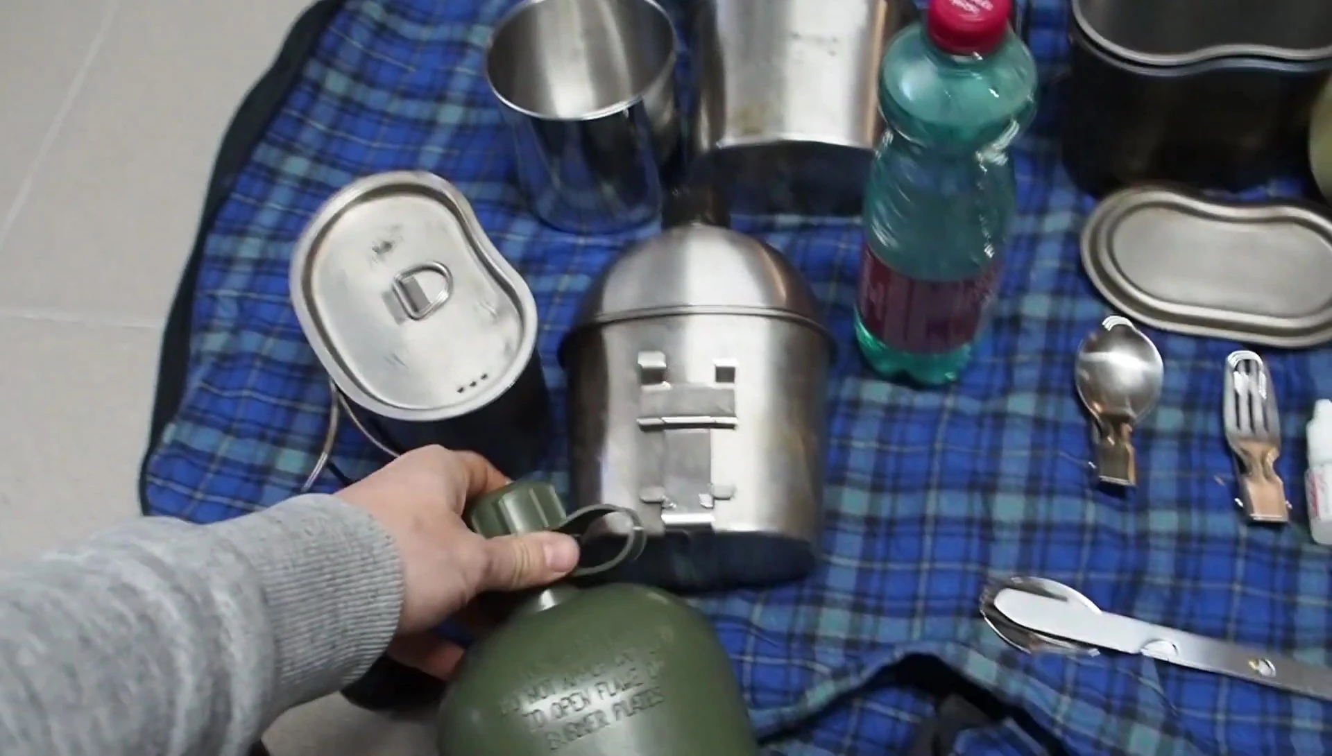 Image of the remaining plastic containers