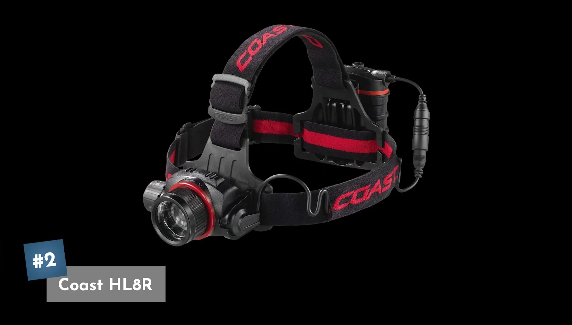 Coast HL8r headlamp shown