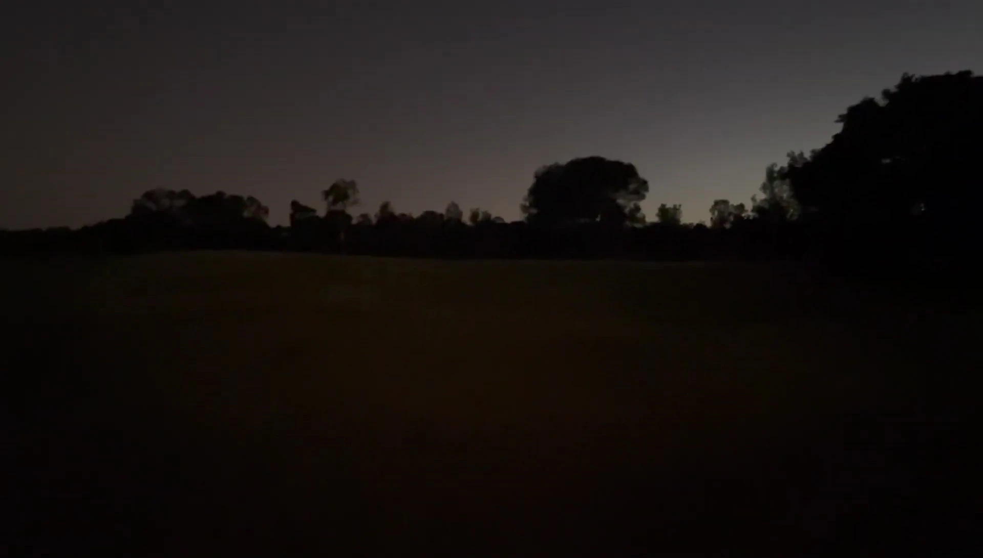 The headlamp being used at night.