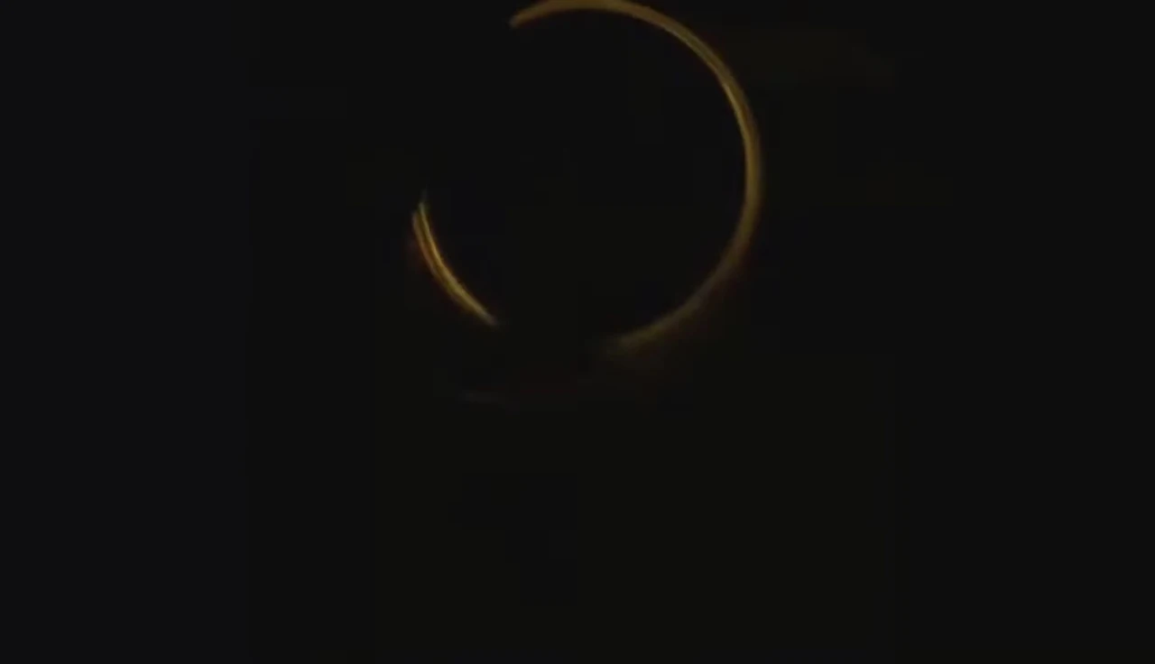 The bottom of the Luci candle, showcasing the solar panel.