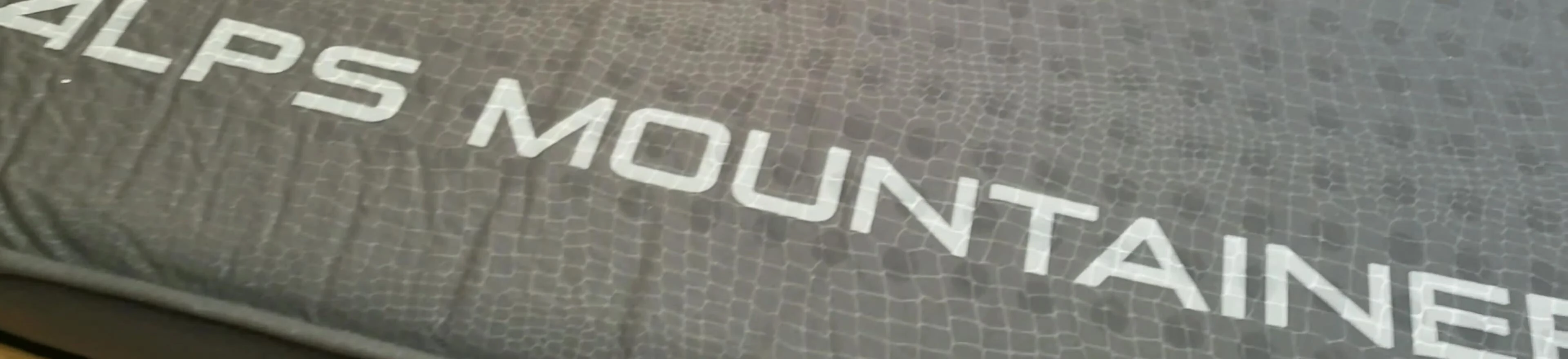 Shot showing the pad's thickness