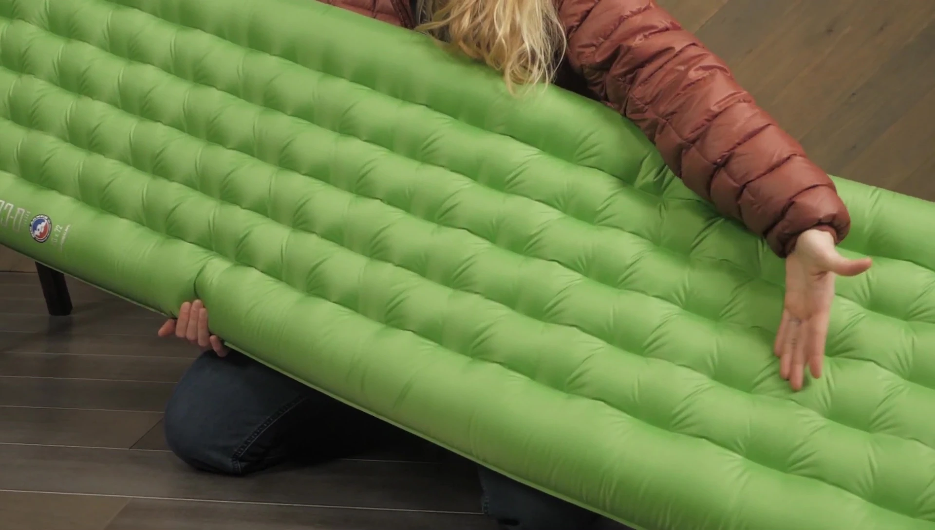 Cross-section view showing the internal structure and insulation layers.